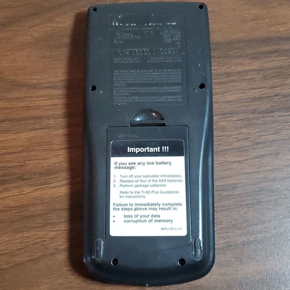 Texas Instrument TI-83‎ Plus Graphing Calculator - Picture 5 of 8